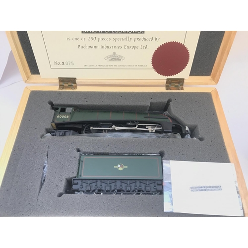 777 - A Bachmann 00 Gauge Limited Edition Dwight D Eisenhower. In Presentation Box. 9ct Gold.