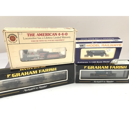 784 - A Small Collection of Boxed N Gauge Locos and Wagons.