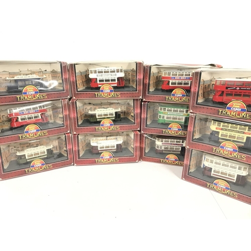 795 - A Collection of Boxed Corgi Tramlines. No Reserve.