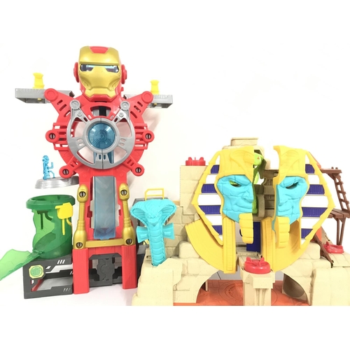 798 - A Collection of Imaginext Play sets. No Reserve.(4).