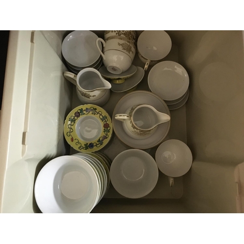 898 - Three decorative oriental tea sets . Including