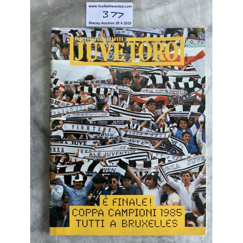 Finale de la Coupe d'Europe 1985 - Juventus 1 Liverpool 0 - Photo et