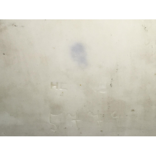 1055 - A rare Hungarian Herend ceramic skull bookend, no obvious damage or restoration . This lot cannot be... 