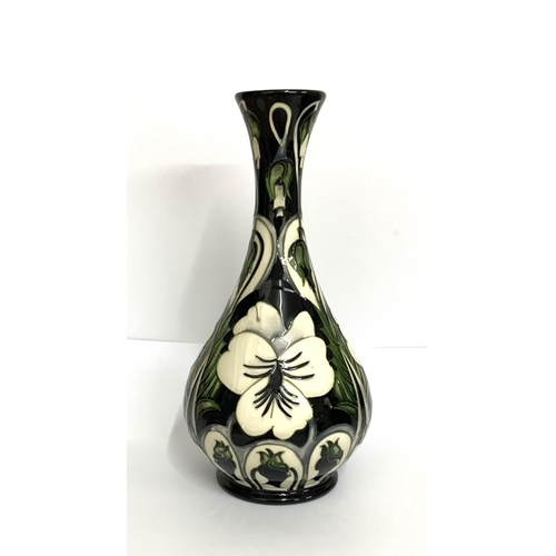 1092 - Moorcroft 'Harlequinade' vase by Emma Bossons 2003, vase, 23.5cm high (D)