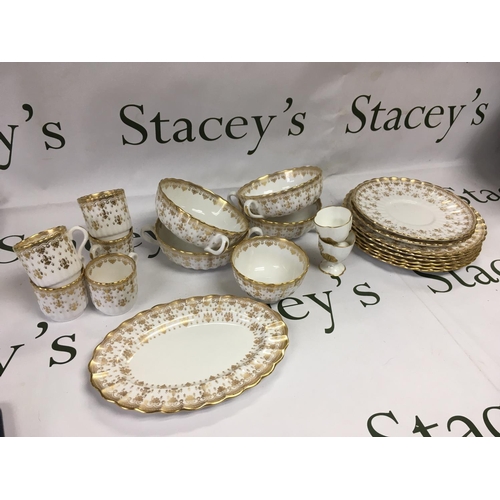 A spode coffee and dinner service set.