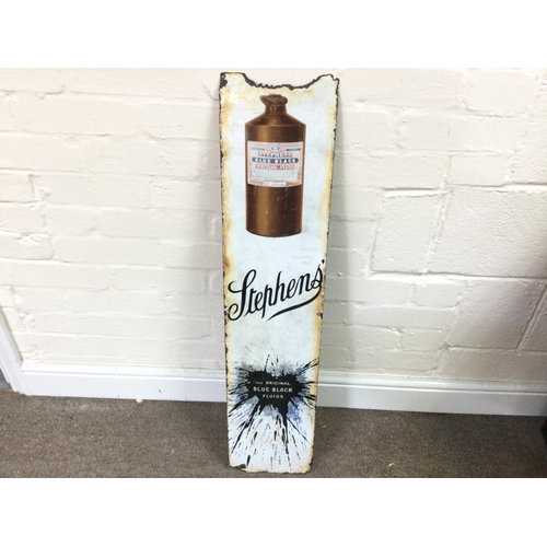 STEPHENS INK ENAMEL SIGN 8 x 36 inches approximately