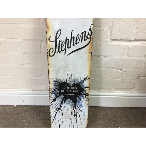 STEPHENS INK ENAMEL SIGN 8 x 36 inches approximately
