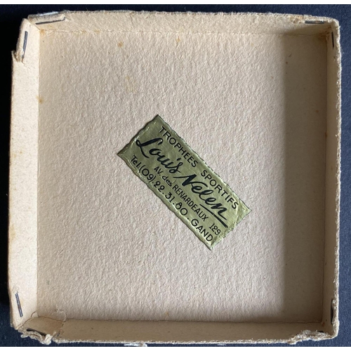 45 - John Lyalls 1958 West Ham Youth Tournament Boxed Plaque: Front of box has the words International Sp... 