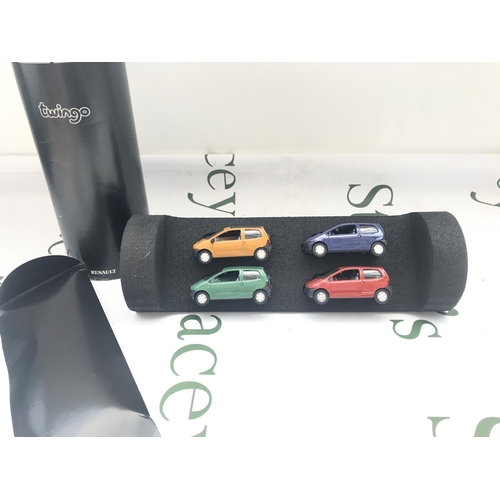 102 - A Boxed Renault Twingo Diecast Dealers Set By Solido