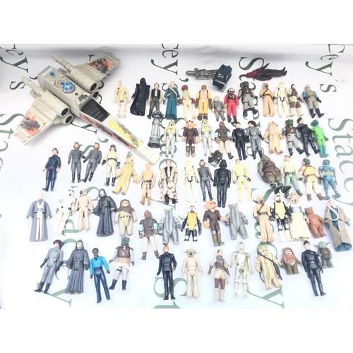 108 - A Collection Of Vintage Star Wars Figures. And Others.