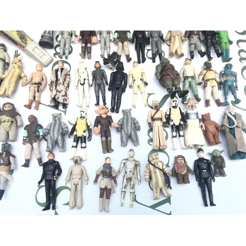 108 - A Collection Of Vintage Star Wars Figures. And Others.