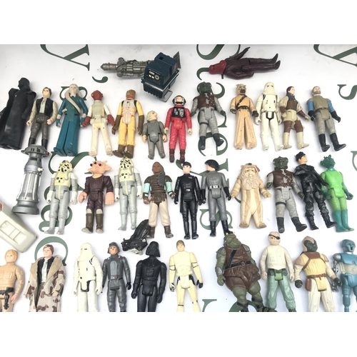 108 - A Collection Of Vintage Star Wars Figures. And Others.