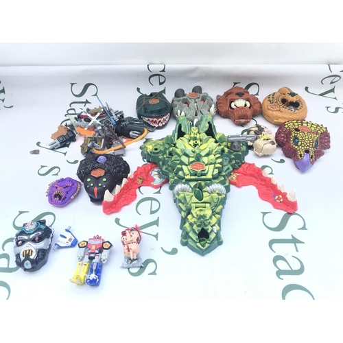 109 - A Box Containing Mighty Max Playsets.