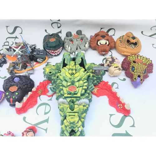 109 - A Box Containing Mighty Max Playsets.