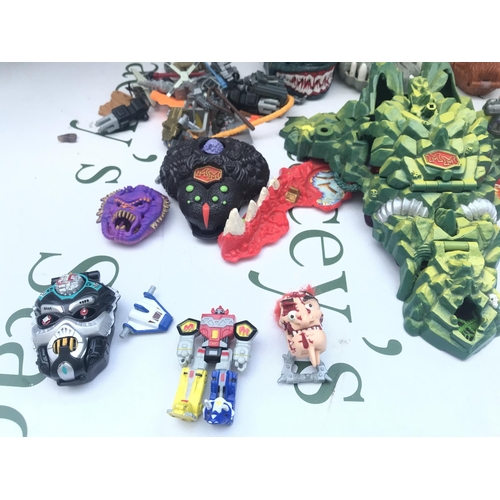 109 - A Box Containing Mighty Max Playsets.