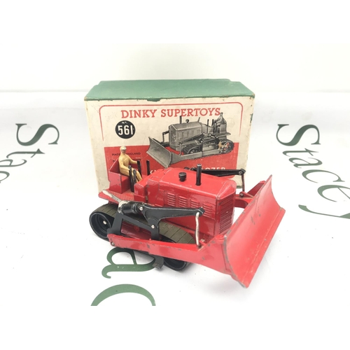 115 - A Boxed Dinky Toys Blaw Knox Bulldozer #561. No Reserve.