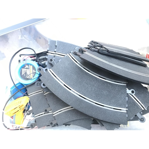 120 - 4 Vintage Scalextric Cars And A Collection of Track and Controllers.