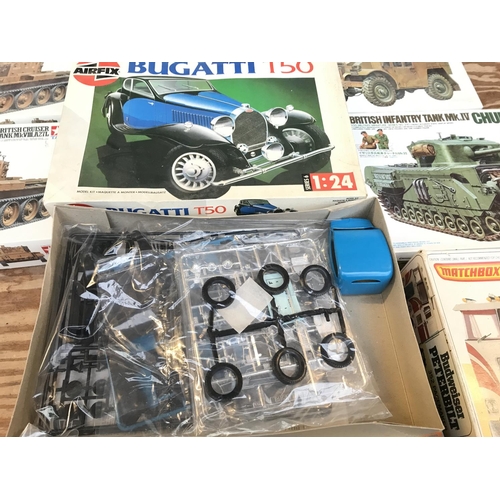 A Collection of Boxed Plastic Model Kits. No Reserve.