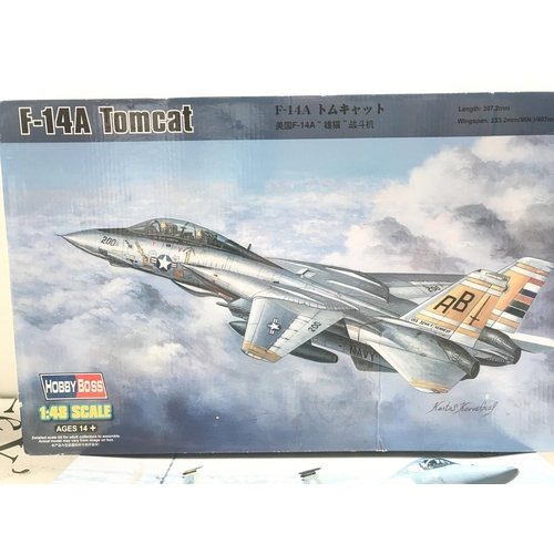 2 Boxed Aircraft Model Kits Both 1/48 Scale. No Reserve.