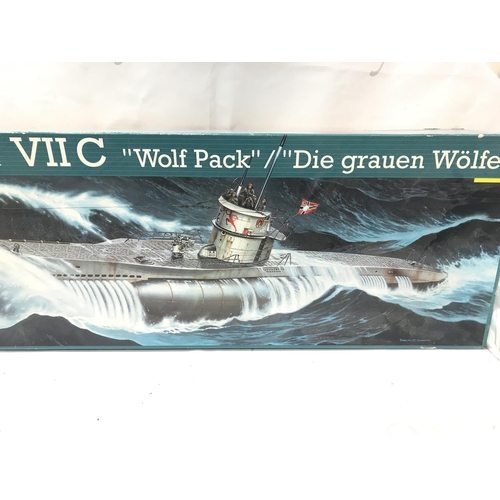 73 - A Boxed And Sealed Revell. German U-Boat Wolf Pack 1/72 Scale.