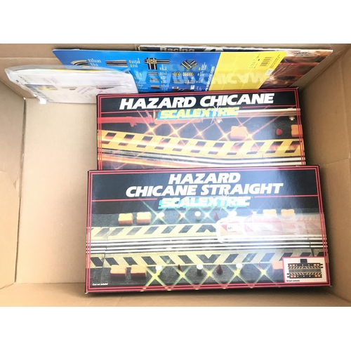 82 - A Boxed Scalextric Pole Position And A Box Containing Scalextric Accessories. No Reserve.(2).