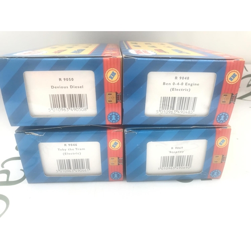 85 - 4 Boxed Hornby 00 Gauge Thomas And Friends Locos. A Ben. Toby The Tram. Devious Diesel And Stepney. ... 