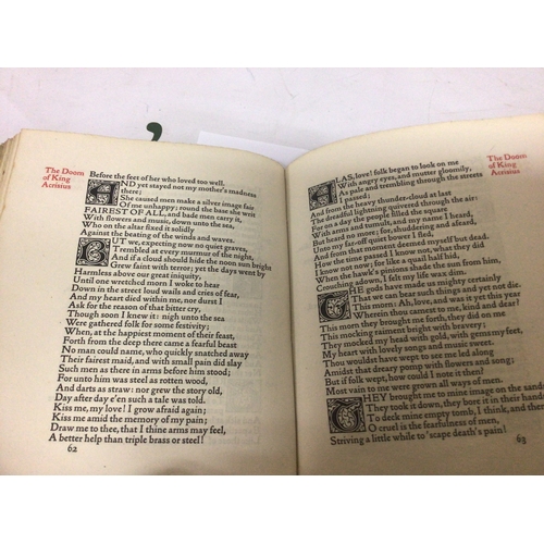833 - A Rare Copy of William Morris The Earthly Paradise Vol II printed by William Morris at the Kelmscott... 