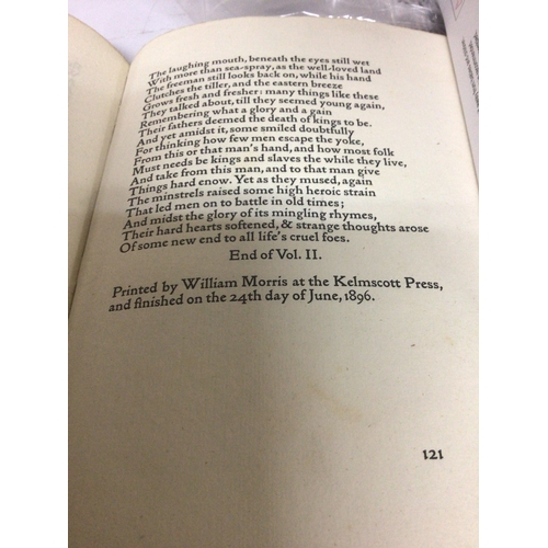 833 - A Rare Copy of William Morris The Earthly Paradise Vol II printed by William Morris at the Kelmscott... 