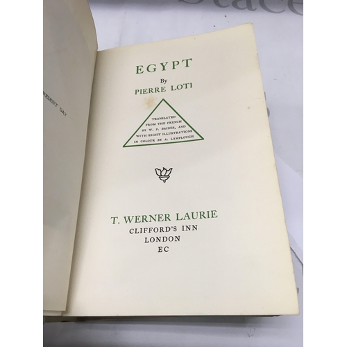 859 - Egypt by Pierre Loti .