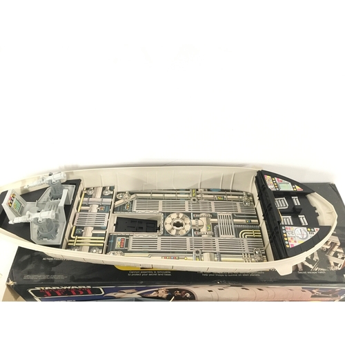 23 - A Boxed Vintage Star Wars The Return Of The Jedi Rebel Transporter. Complete With Instructions.