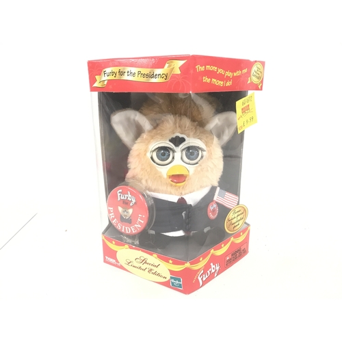 350 - A Boxed And Sealed Tiger/Hasbro 2000 Special Limited Edition Furby For Presidency