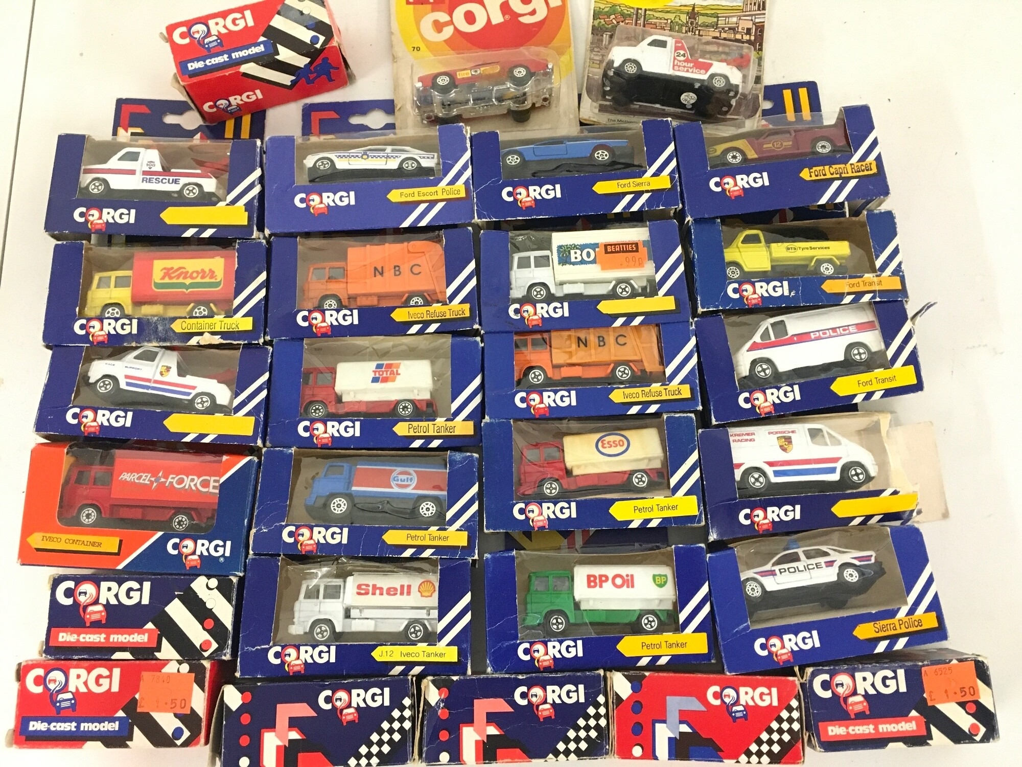 A Collection Of Boxed Corgi Diecast. Boxes In Various States. No Reserve.