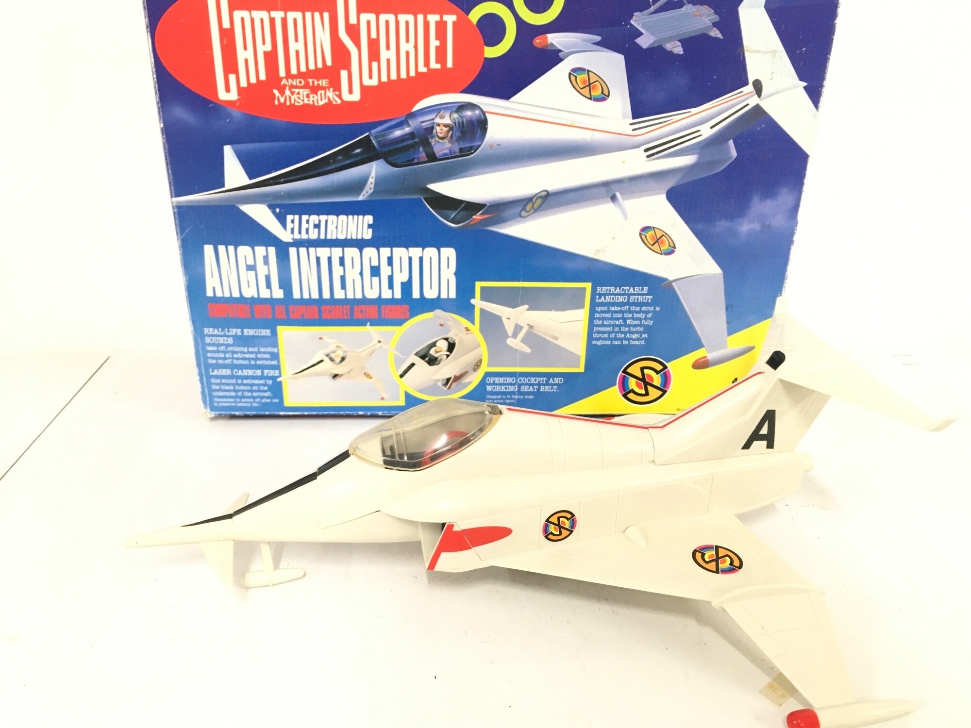 A Boxed Vivid Imaginations Captain Scarlet Angel Interceptor. No Reserve.