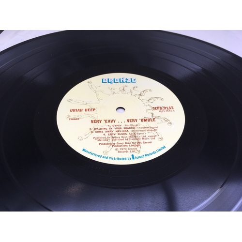 181 - Thirteen Uriah Heep LPs comprising Very Eavy, Very Umble, Look At Yourself, Demons & Wizards and oth... 