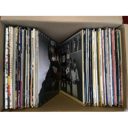 191 - Two boxes containing LPs and 12