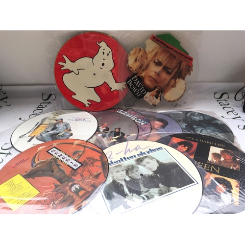 203 - A box of LPs and 12