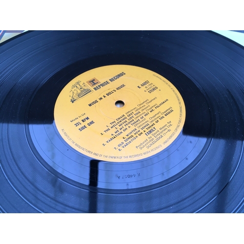 331 - Ten LPs by various artists including The Doors, Jethro Tull, Family and The Lovin Spoonful.