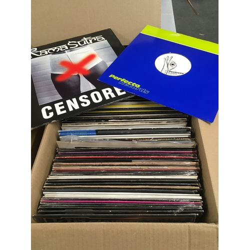 352 - Four boxes of mainly dance and house 12