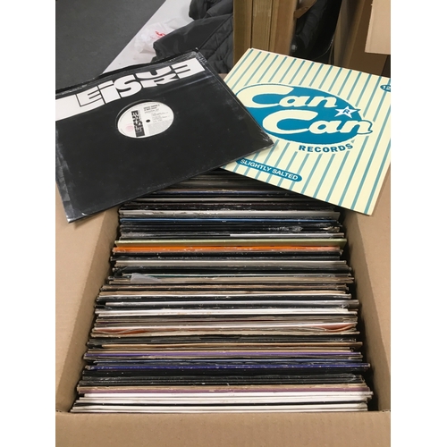 352 - Four boxes of mainly dance and house 12
