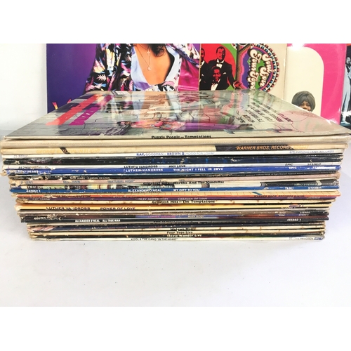 354 - A collection of funk and soul LOs by various artists including Rick James, The Marvelettes, Luther V... 