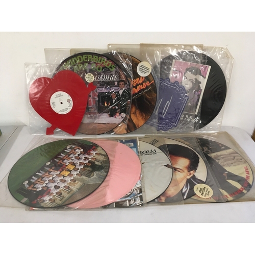357 - En picture discs by various artists including Paul McCartney, Donna Summer, Frankie Foes To Hollywoo... 