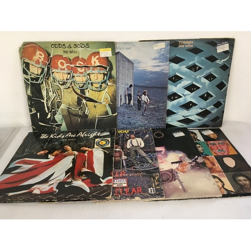 359 - Seven LPs by The Who comprising Who Are You?, Face Dances, Who's Next and others.