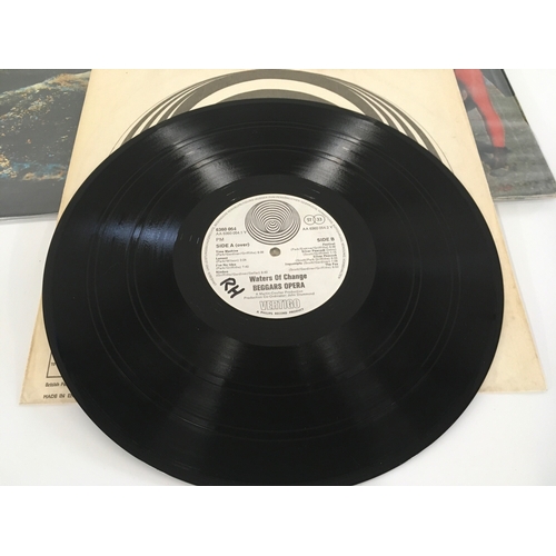 390 - Three first UK pressings of LPs by Beggar's Opera all on the Vertigo label comprising Act One from 1... 