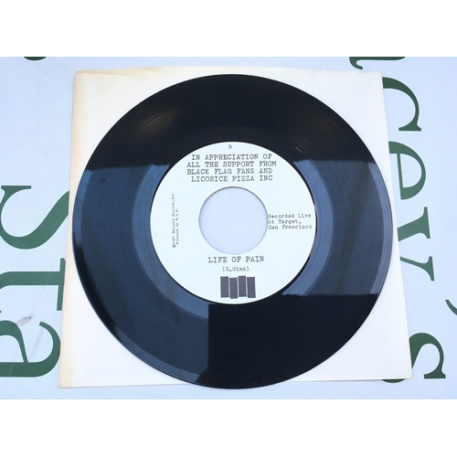 44 - Black Flag. A limited edition 7