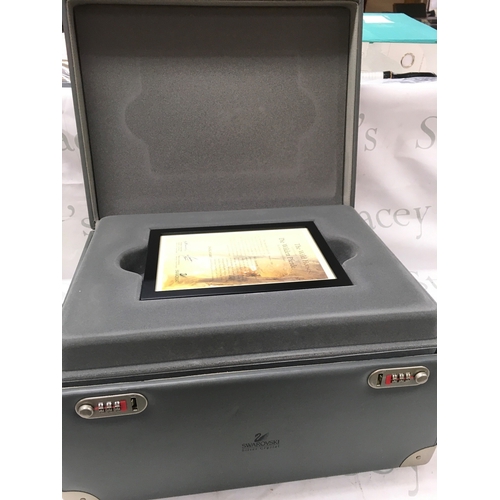 1023 - Swarovski crystal glass cased The Wild Horses 2001 figure group. Limited edition 4652 out of 10000. ... 