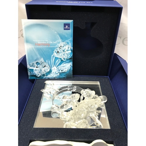 1107 - Boxed Swarovski figure group, Wonders of the Sea Harmony. No obvious damage or restoration