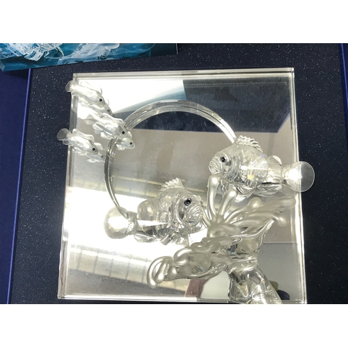 1107 - Boxed Swarovski figure group, Wonders of the Sea Harmony. No obvious damage or restoration