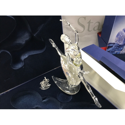 1108 - Three boxed Swarovski Magic of the Dance figures, Anna 04, Antonio 03, Isadora 03.