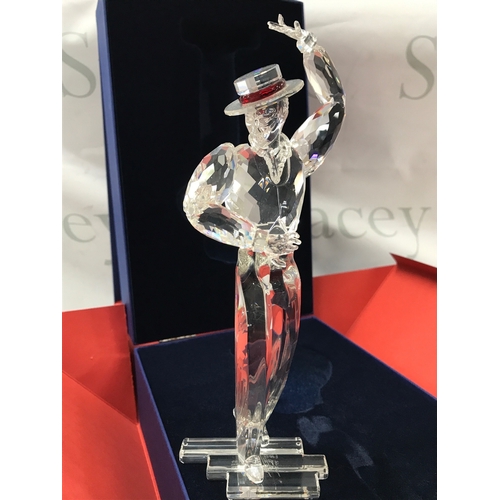 1108 - Three boxed Swarovski Magic of the Dance figures, Anna 04, Antonio 03, Isadora 03.