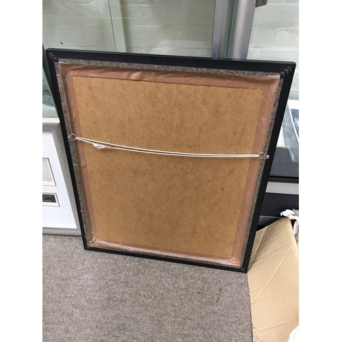 613 - A limited edition Adolf Galland signed print by Donna J. Neary 184/500. Frame Dimensions 53x62cm